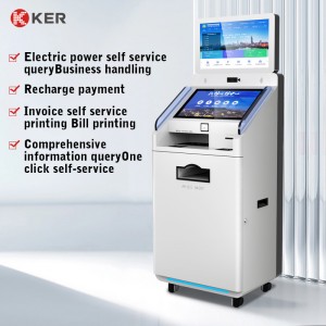 One of Hottest for Restaurant Self Service Kiosk - Low Moq Factory Price 23.8 Inch 4G Ultra 4K Hd Display Multifunction Self Service Report Collect Terminal Kiosk – Chujie