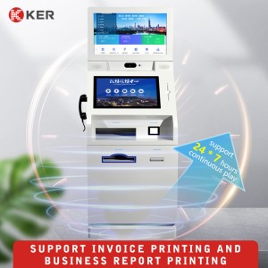 OEM ODM Touch Screen Document Scanning Printing a4 Self Service Print Terminal Kiosk
