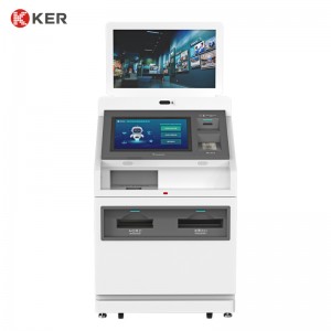 Reasonable price Food Order Cash Kiosks - High Quality Pc All In One Panel Pc Windows Self Service Print Terminal Kiosk – Chujie