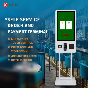 23.6 27 32 Inch Multifunction Automated Self Service Order And Payment Terminal