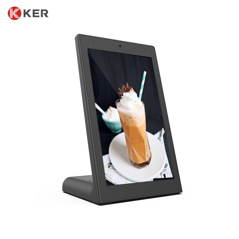 WL8017T Black L-Type 8” All-in-one Desktop Touch Screen Tablet Android 6.0 විශේෂාංගී රූපය