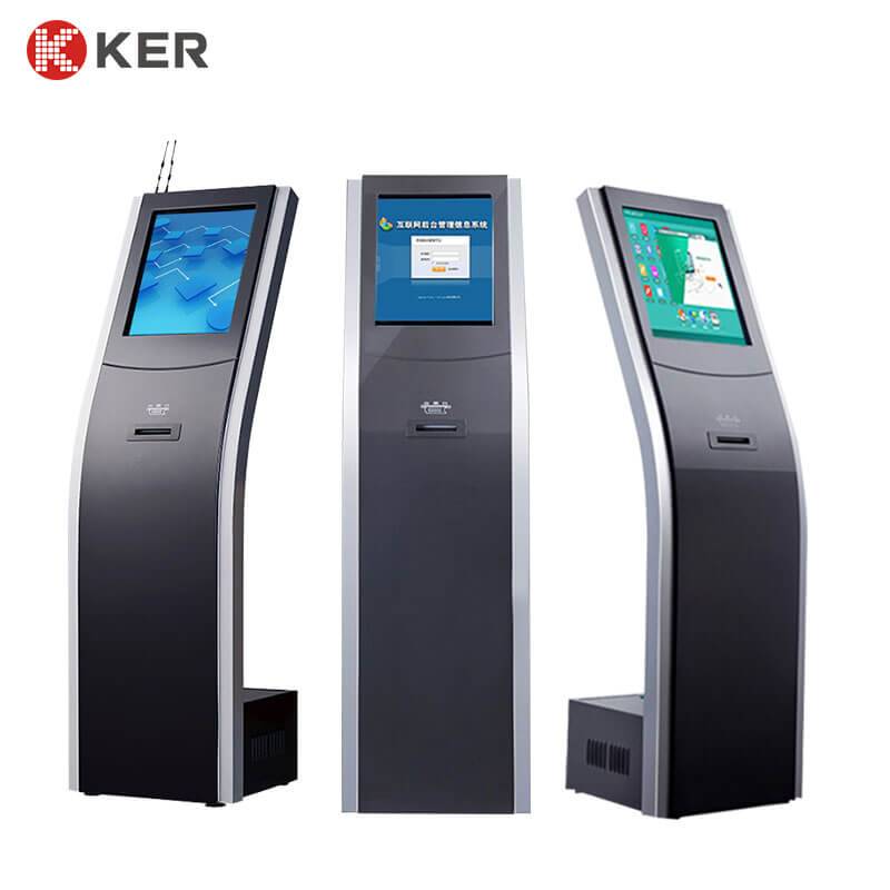 Chinese Professional Lcd Digital Kiosk For Sale - Self-Service Queue Kiosk 17 Inch Queue Management System Machine With Receipt Printer – Chujie
