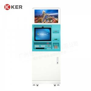 ODM Supplier China Self Service Payment Ordering Kiosk in Restaurant with Ticket Printer
