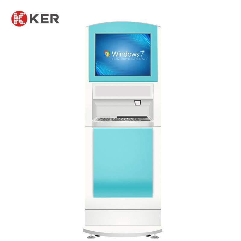 KER-QD01A Self Report Printing Touch Screen 19 Inch Hospital Self Service Kiosk Featured Image