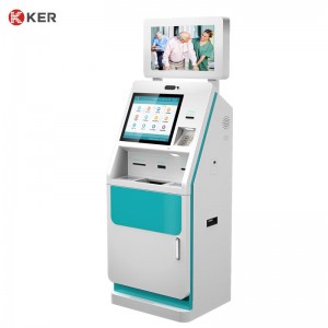Touch Screen Self Service Kiosk  Machine Hospital Information Terminal Kiosk