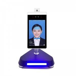 Wholesale Discount AI face recognition body temperature scanner measuring device for access control support SDK OEM multi-language