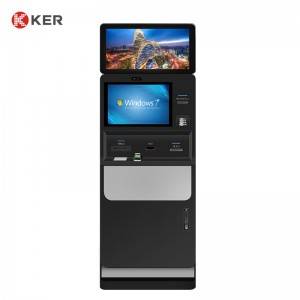 KER Dual Screen 19” 23.6” Hotel Self-Check-in Machine