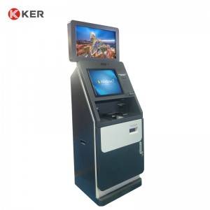 KER Dual Screen 19” 23.6” Hotel Self-Check-in Machine