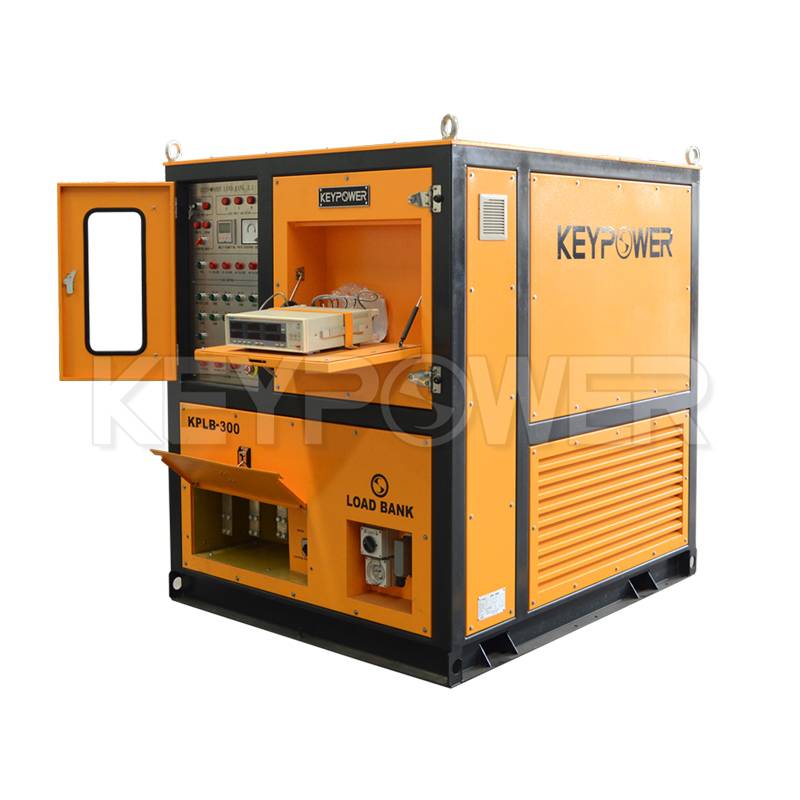 Bottom price Variable Resistive Load Bank - 300kW Resistive Load Bank Air Cooled Single Phase Generator Testing – Gff Keypower