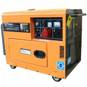 OEM Manufacturer China 5kw/5kVA/5000W New Model Three Phase Gasoline Generator with Ce, ISO, Noise, Carb, EPA, GS. PAHs, EU-V, CSA