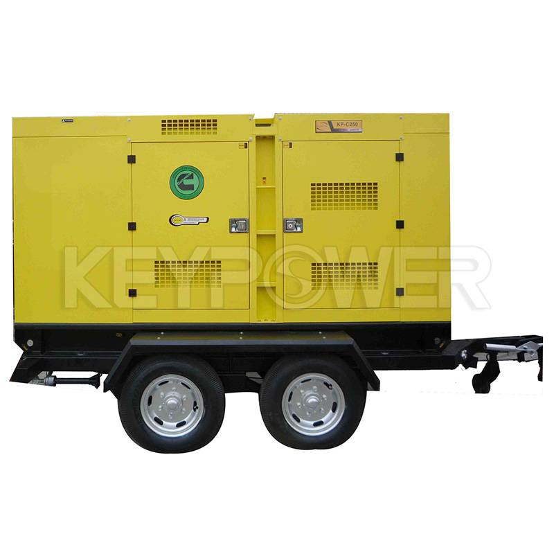 Hot sale Factory Small Soundproof Diesel Generator - KEYPOWER Trailer Diesel Generator 250 kVA Genset With Cummins Engine – Gff Keypower