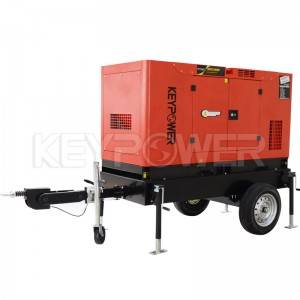 65kVA Silent Type 60 Hz powered by Cummins G-drive  Diesel Generator to South Africa