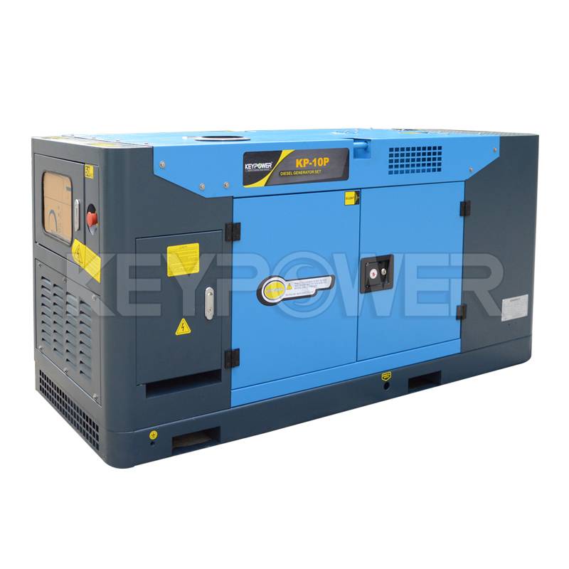 Fast delivery Open Type 5kv Diesel Generator - 10 kVA Ricardo diesel generator with 6120 control panel – Gff Keypower