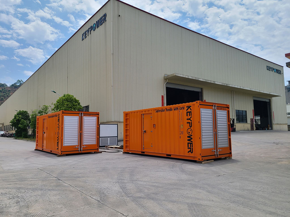 Two units of 600kVA generators are being tested in parallel, powered by Scania, with Leroy Somer alternators, containerized canopy.