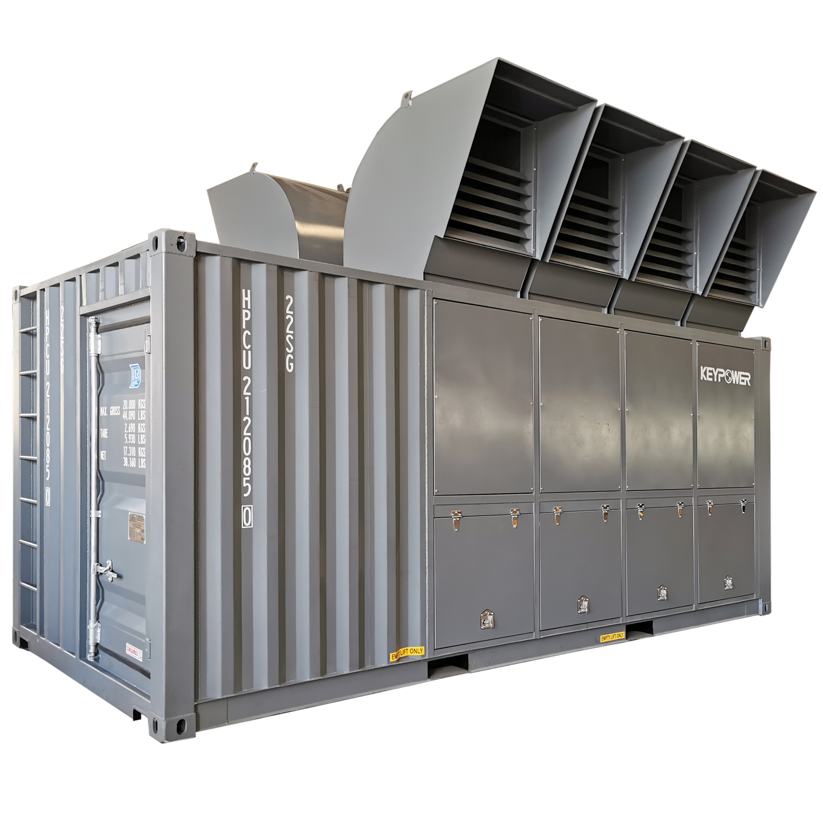 China wholesale Inductive Load Bank - KEYPOWER 2400kW Resistive Load Bank For Generator Testing – Gff Keypower