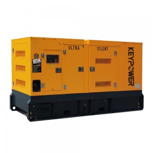 Soundproof diesel Generator 125 kVA Powered by Weichai engine