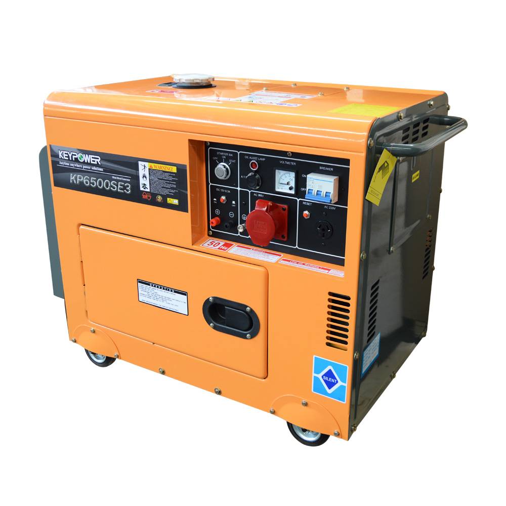 PriceList for Open Type Industrial Diesel Generator Sets - 5000 w Portable Diesel Generator Set For Home Use – Gff Keypower