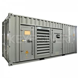 900 kva Silent Diesel Generator Powered By Mitsubishi S12A2-PTA