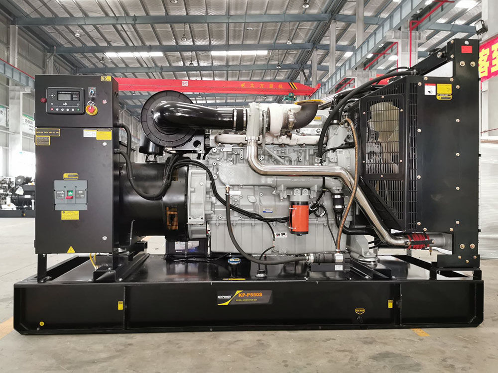 500 kva Perkins/Leroy Somer generator with heaters for coolant, fuel tank, fuel line and filters