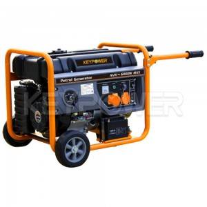 Factory Cheap Bison (China) BS2500 (H) 2kw 2kv Copper Wire Air-Cooled Portable Single Phase AC Generator 220V
