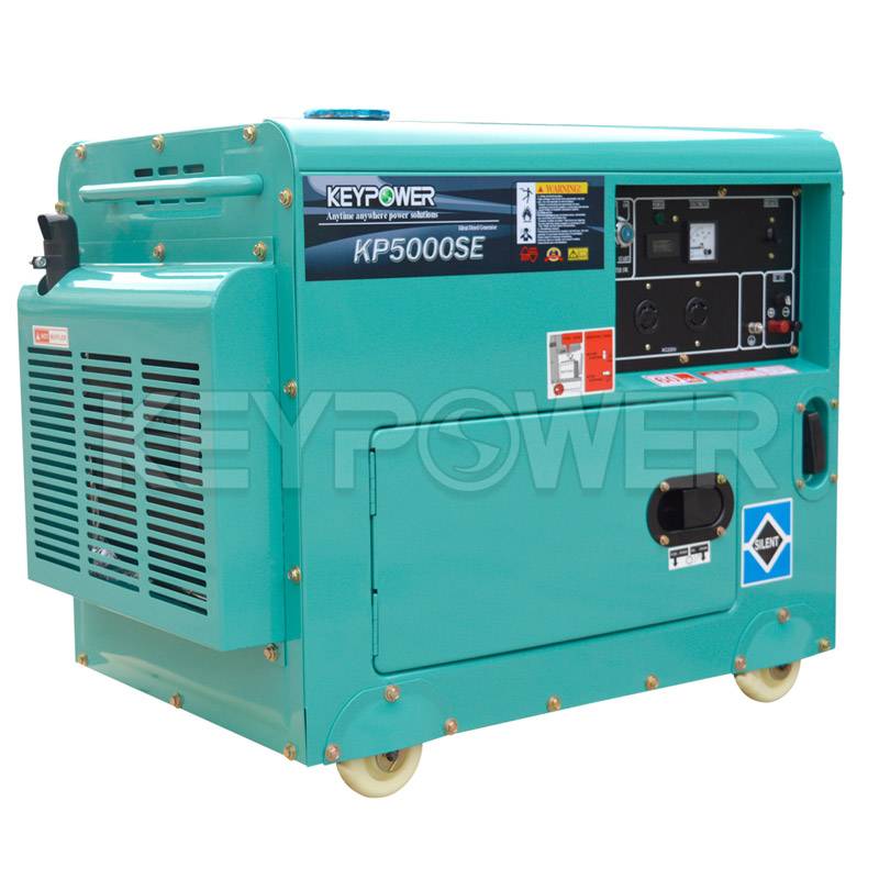 Manufacturer for Silent Diesel Generator 30kva - 5kW Portable Diesel Generator Set with EPA,CE,SGS, EC-II, CARB – Gff Keypower