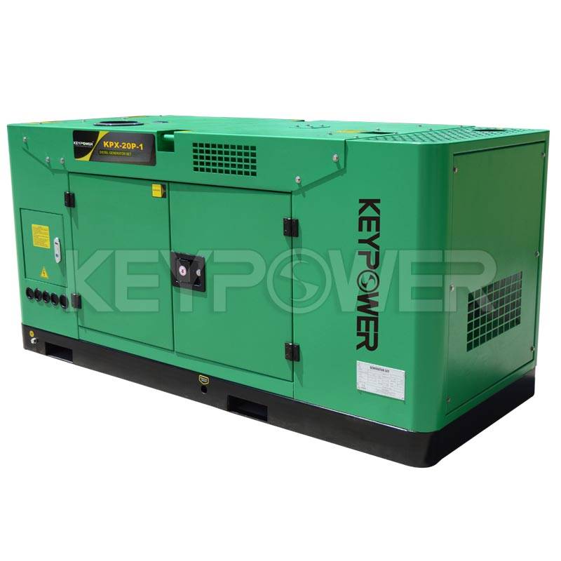 Factory wholesale Diesel Generator 5000w - China Generator Manufacturer 20 kVA Diesel Generator Set Factory – Gff Keypower
