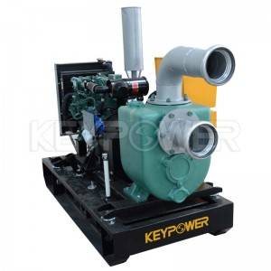 Good quality China 6 HP 1 Cylinder Four Stroke Dewatering Inlet Pipe 80mm 3 Inch Diesel Water Pumps
