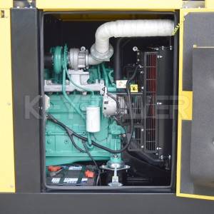 AC 380V Soundproof Diesel Generators 100kVA powered by Cummins G-drive