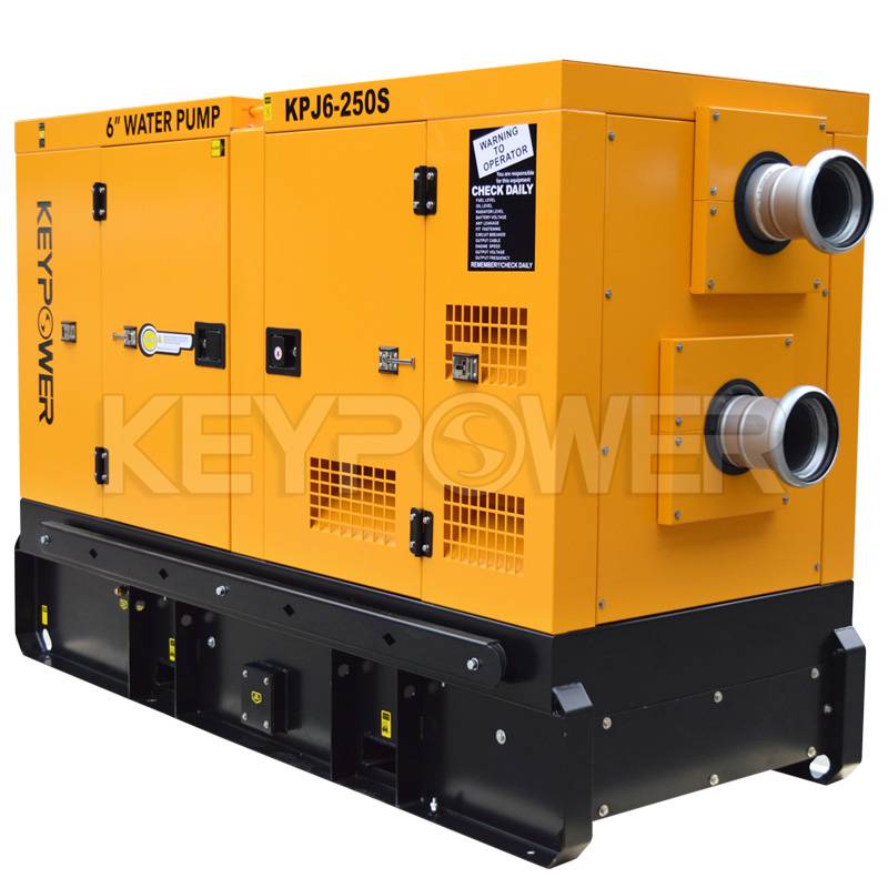 OEM Manufacturer 86kw Diesel Water Pump - Keypower 6” centrifugal self-priming dewatering diesel pump set for construction sites – Gff Keypower