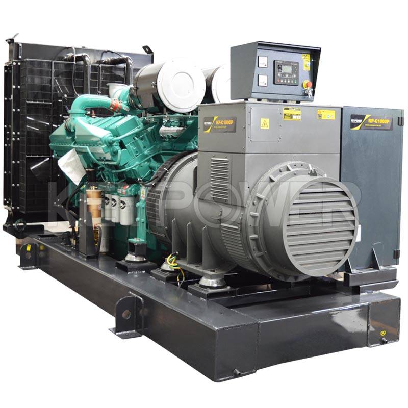 Factory Cheap Soundproof Diesel Generator 3kva - KEYPOWER Open Type Diesel Generator 1000kVA Powered By Cummins – Gff Keypower