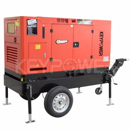 Lowest Price for Diesel Generator With Air Switch - 65Kva Soundproof Trailer Type Generator Sets wtih DSE3110 Control Module – Gff Keypower