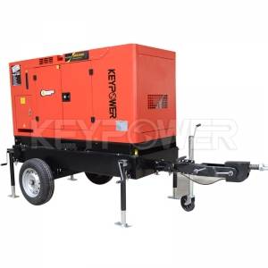 Factory Free sample Open Type Diesel Generator 50kva - 60Hz 100 kVA Trailer Diesel Generator Manufacturer – Gff Keypower