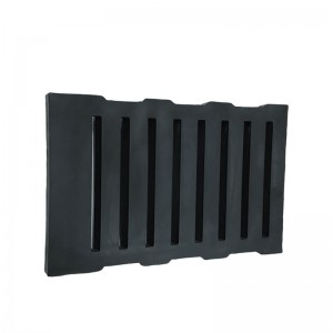 Rubber Coated Cast Iron Channel Drain Grating  cover