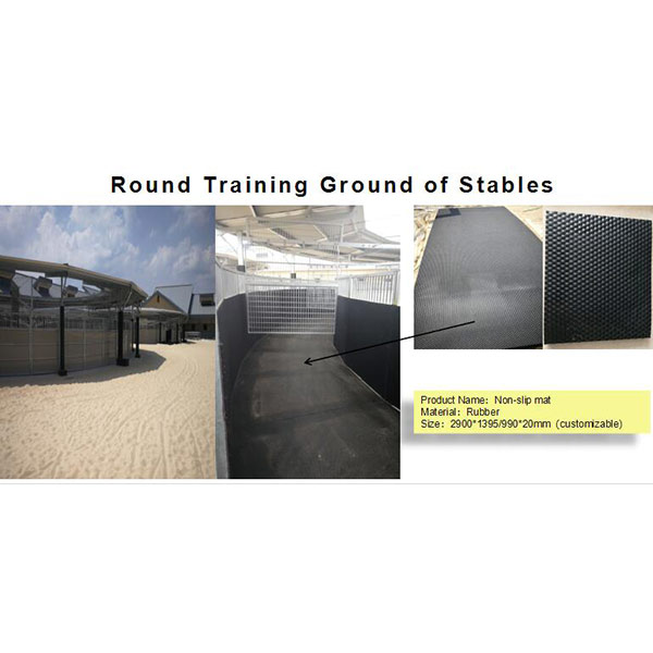 OEM China Silicone Bag - Rubber mat for horse exercise – Kingtom detail pictures