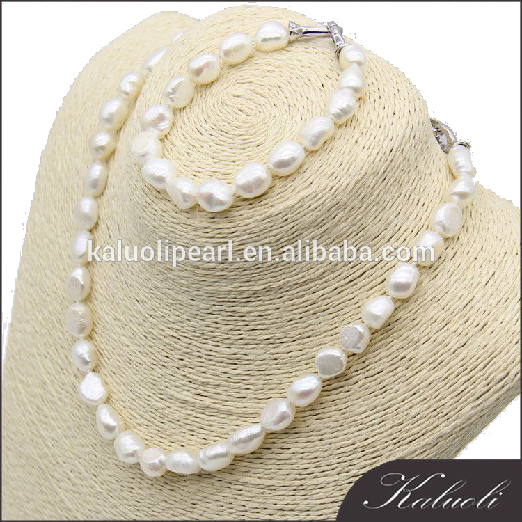 white pearl beads set – Kaluoli 