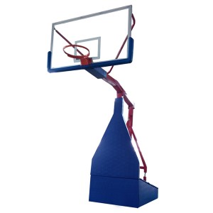 Basketball Training Sports Equipment Set Hydraulic Basketball Hoop Stand Portable