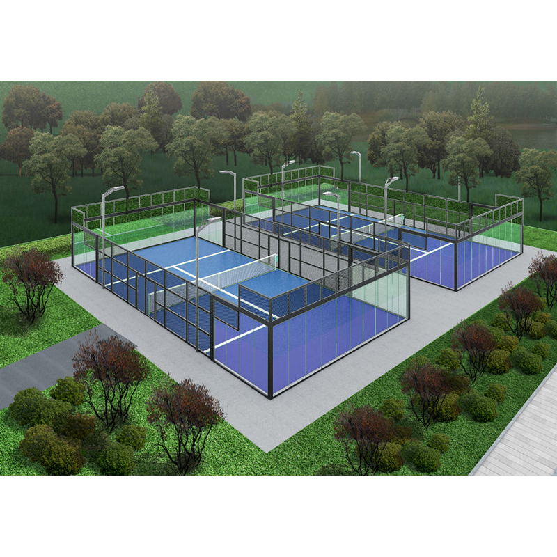 China manufacturers Artificial grass & sports flooring  portable paddle tennis court