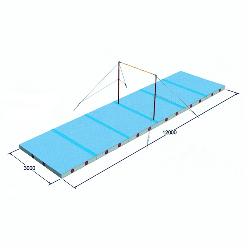 Professional gymnastics landing mats crash mat for parallel bars