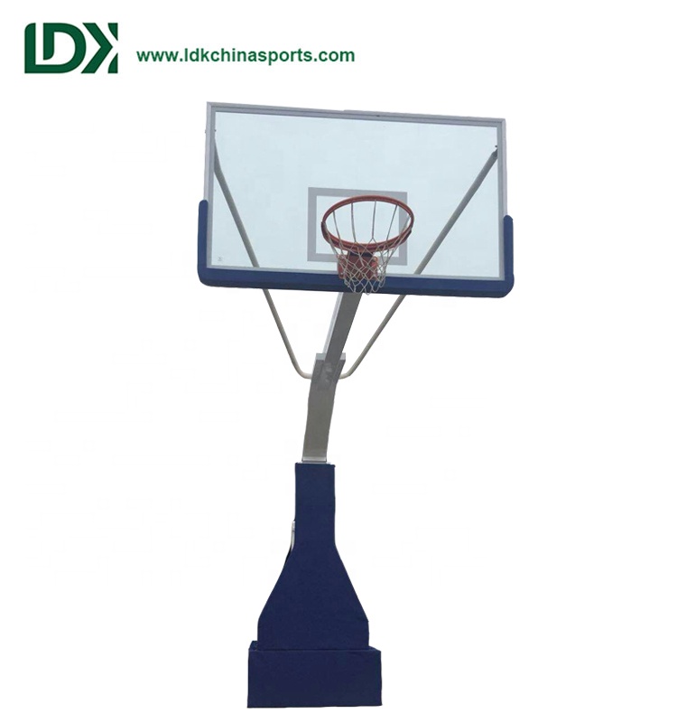 adjustable basketball hoop inground basketball stand