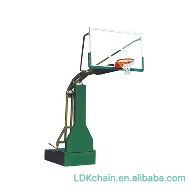 Manual hydraulic basketball stand easy to assemble outdoor basketball hoop
