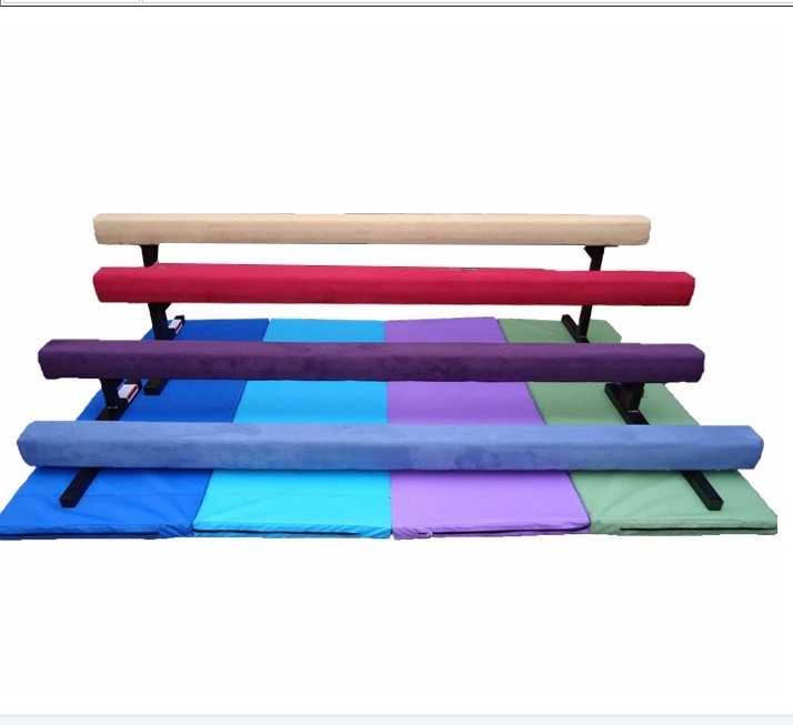 Customized gymnastics beam floor balance beam with gym mats