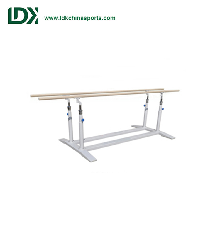 High Grade Steel Height Adjustable Parallel Bar For Competition