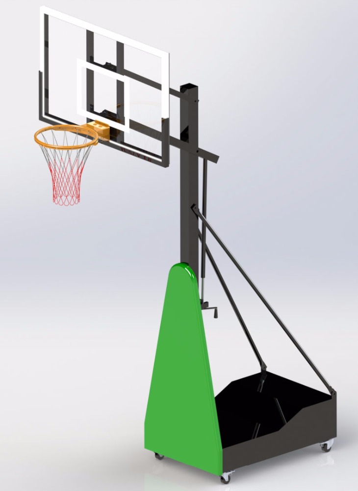 Wholesale mini adjustable basketball stand kids outdoor basketball hoop