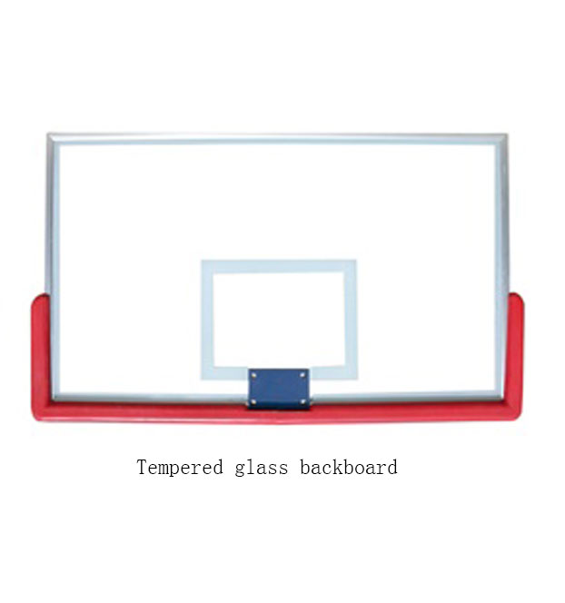 2019 High Quality Tempered Glass Basketball Board Outdoor