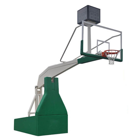 Indoor Professional Hydraulic Basketball Hoop With Backboard And Rim