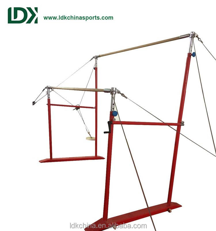 Hottest height adjustable gymnastics Asymmetric bars gymnastics