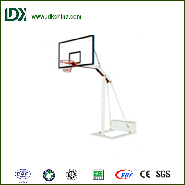 With durable SMC backboard basketball stand stainless steel basketball hoop