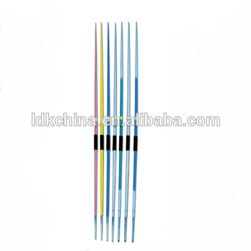 Customized size different colors sports javelin field for competition