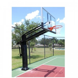 Wholesale Outdoor Adjustable System in Ground Basketball Goal Posts