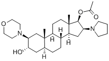 CAS:119302-24-8 | (2β,3α,5α,16β,17β)-17-Acetoxy-3-hydroxy-2-(4-Morpholinyl)-16-(1-pyrrolidinyl)androstane